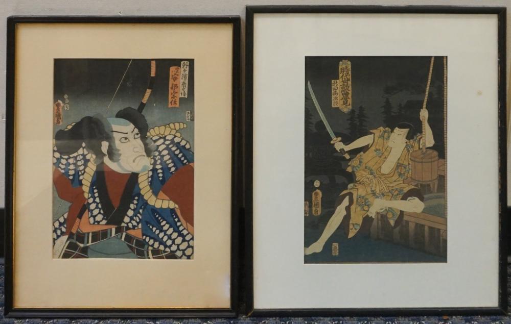 UTAGAWA TOYOKUNI, ACTORS, TWO