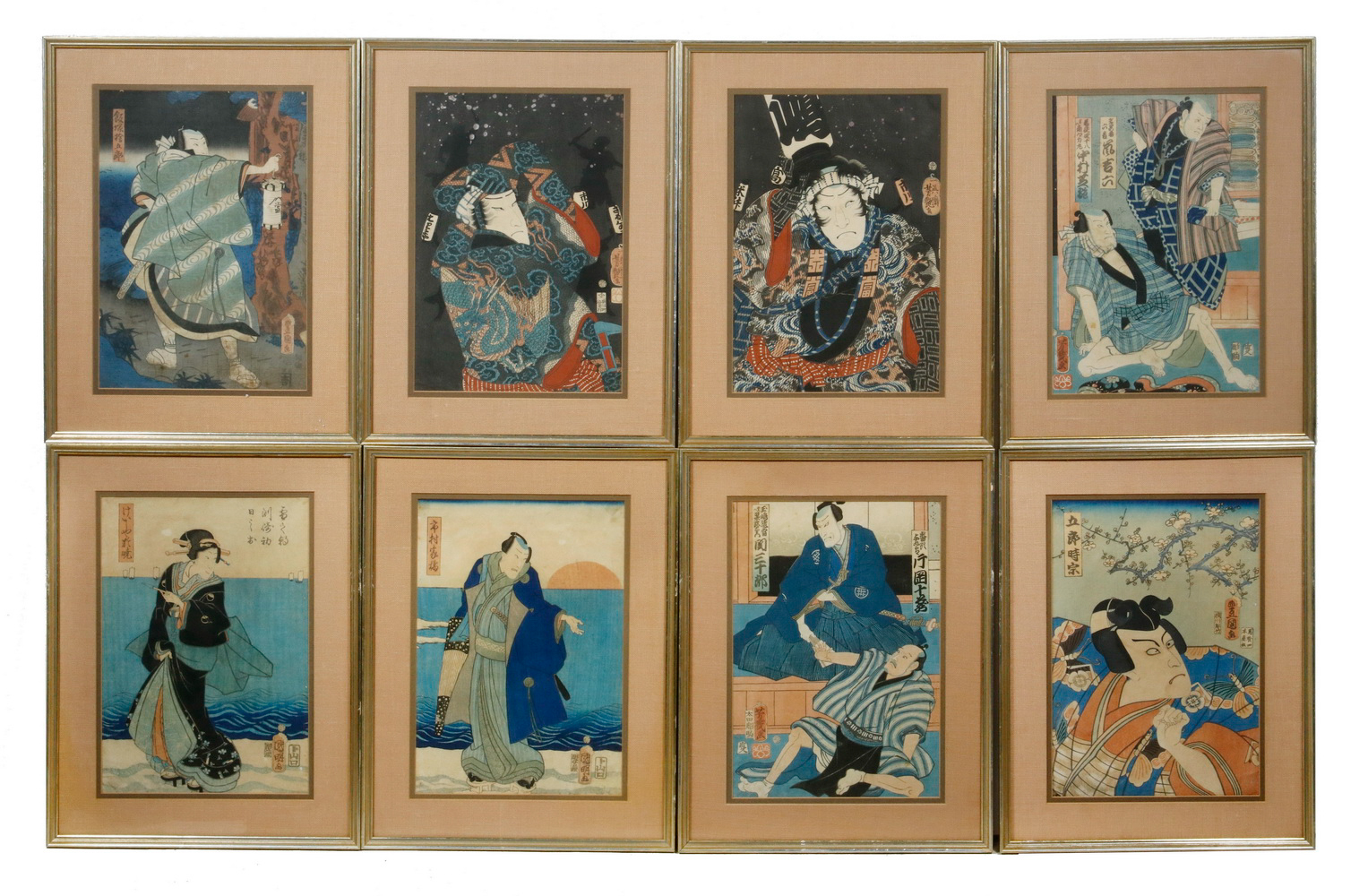 UTAGAWA TOYOKUNI II (1777-1835) (8)