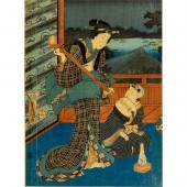 UTAGAWA TOYOKUNI (JAPANESE) UK