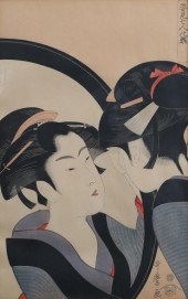 UTAMARO KITAGAWA JAPANESE WOOD