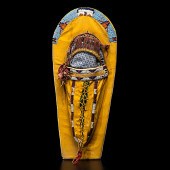 Ute Beaded Doll Cradle thread