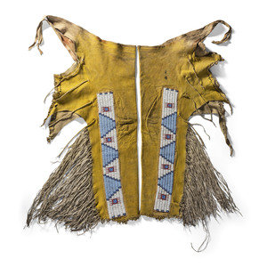 Ute Beaded Hide Leggings fourth