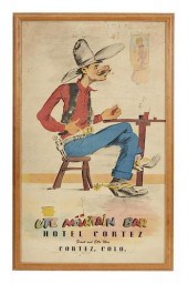 UTE MOUNTAIN BAR ADVERTISEMENT
