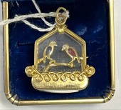 UTI WATCH CAGED BIRDS PENDANT