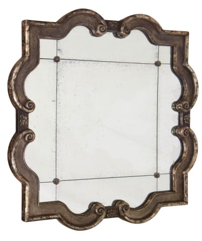 UTTERMOST LARGE QUATREFOIL SILVER