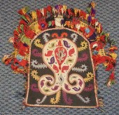 UZBEK EMBROIDERED SILK WALL HA