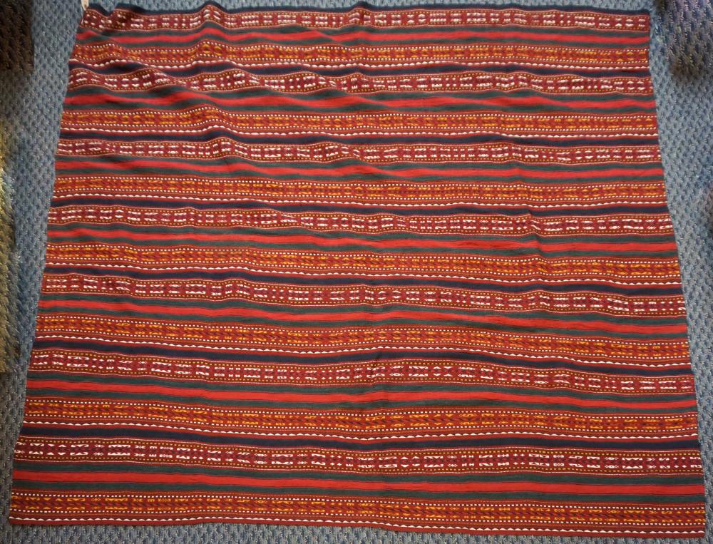 UZBEK GHAJARI KILIM RUG, 5 FT 10 IN