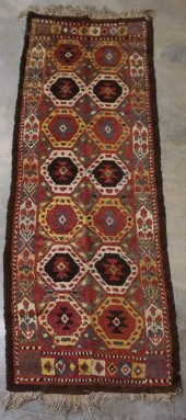 UZBEK JUL-I-KHERS RUG, 11 FT X