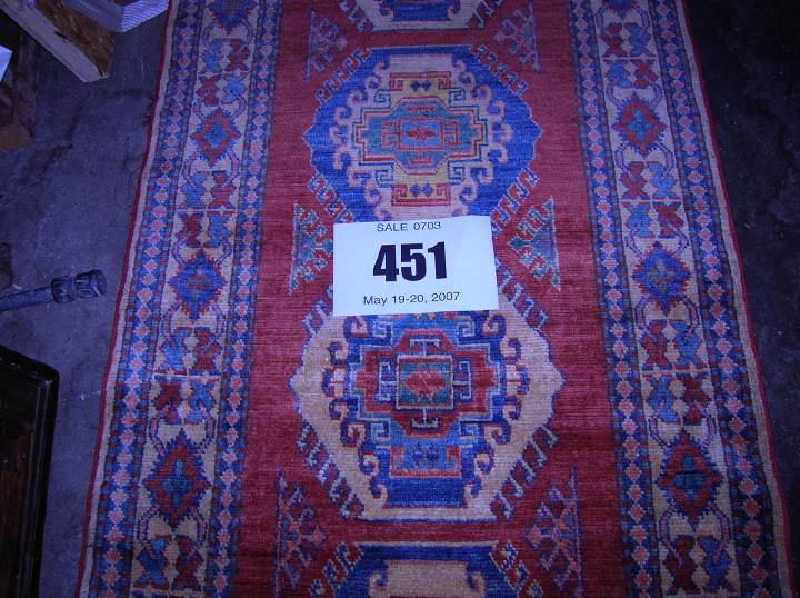 Uzbek Kazak Runner,  2' 9" x 15'