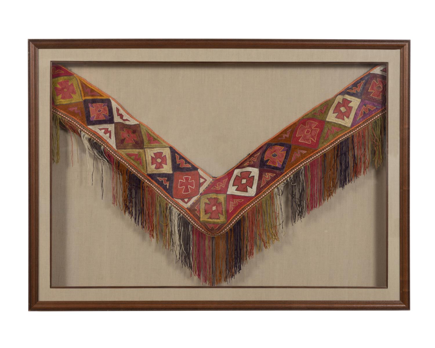 UZBEK LAKAI YURT ORNAMENT, GIFTED