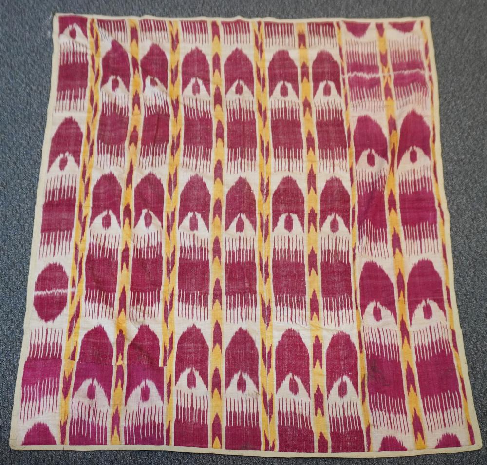 UZBEK SILK AND COTTON IZAT WALL
