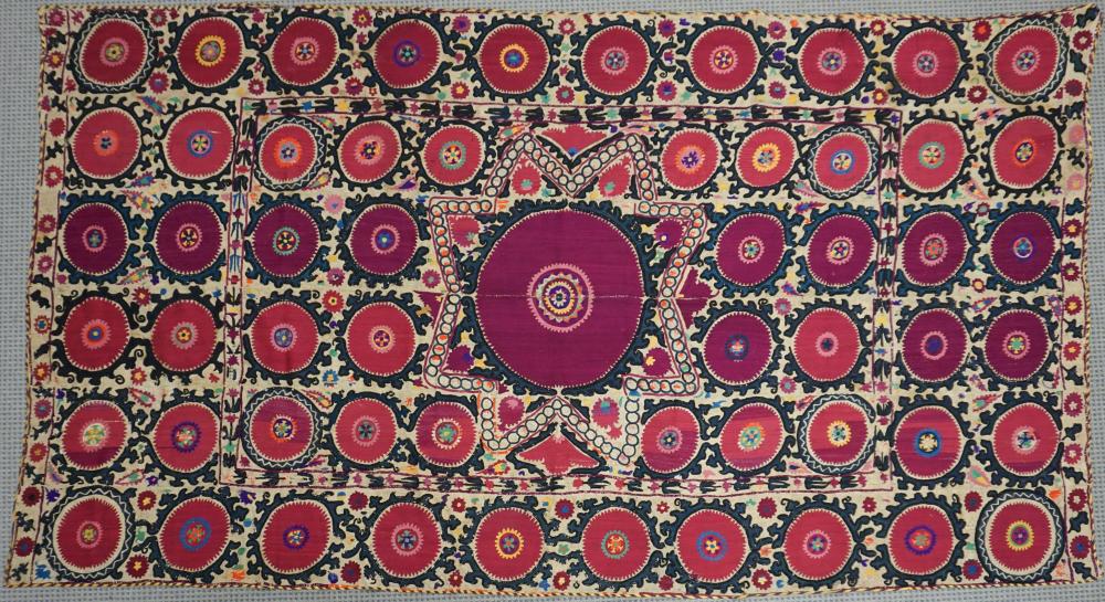 UZBEK SILK EMBROIDERED WALL