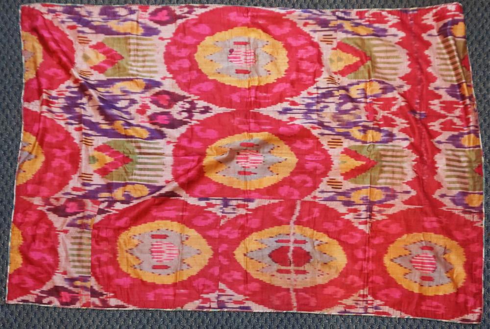 UZBEK SILK WALL HANGING, 5 FT 1