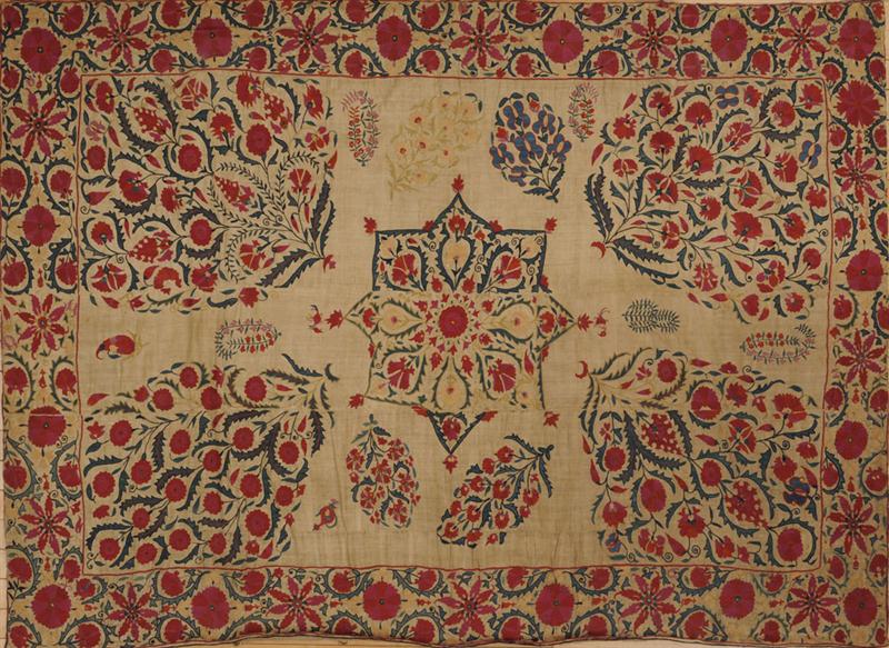 UZBEKI EMBROIDERED FIVE-PIECE