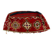 UZBEKISTAN SUZANI FLOOR POUF O