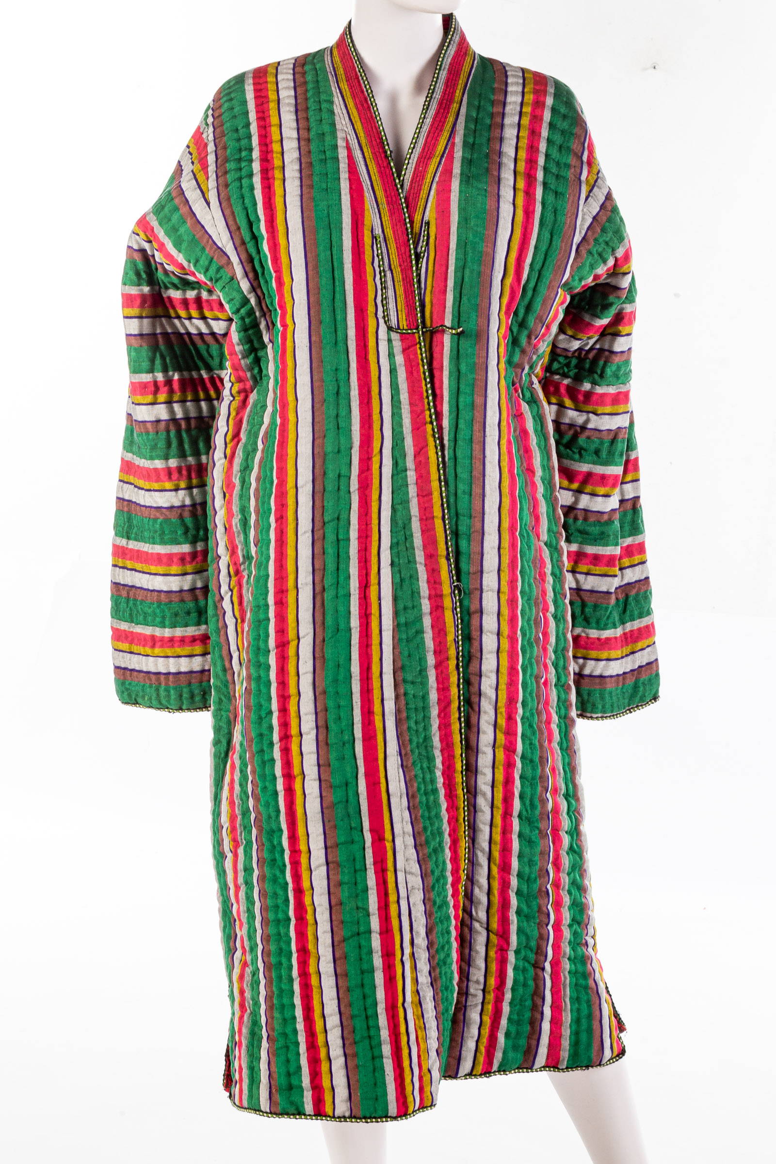 UZBEKISTANI QUILTED COTTON COAT
