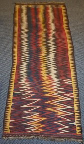 UZBEK/TATARI KILIM RUG, 12 FT