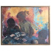 V COX, PAINTING, CHILDRENV Cox