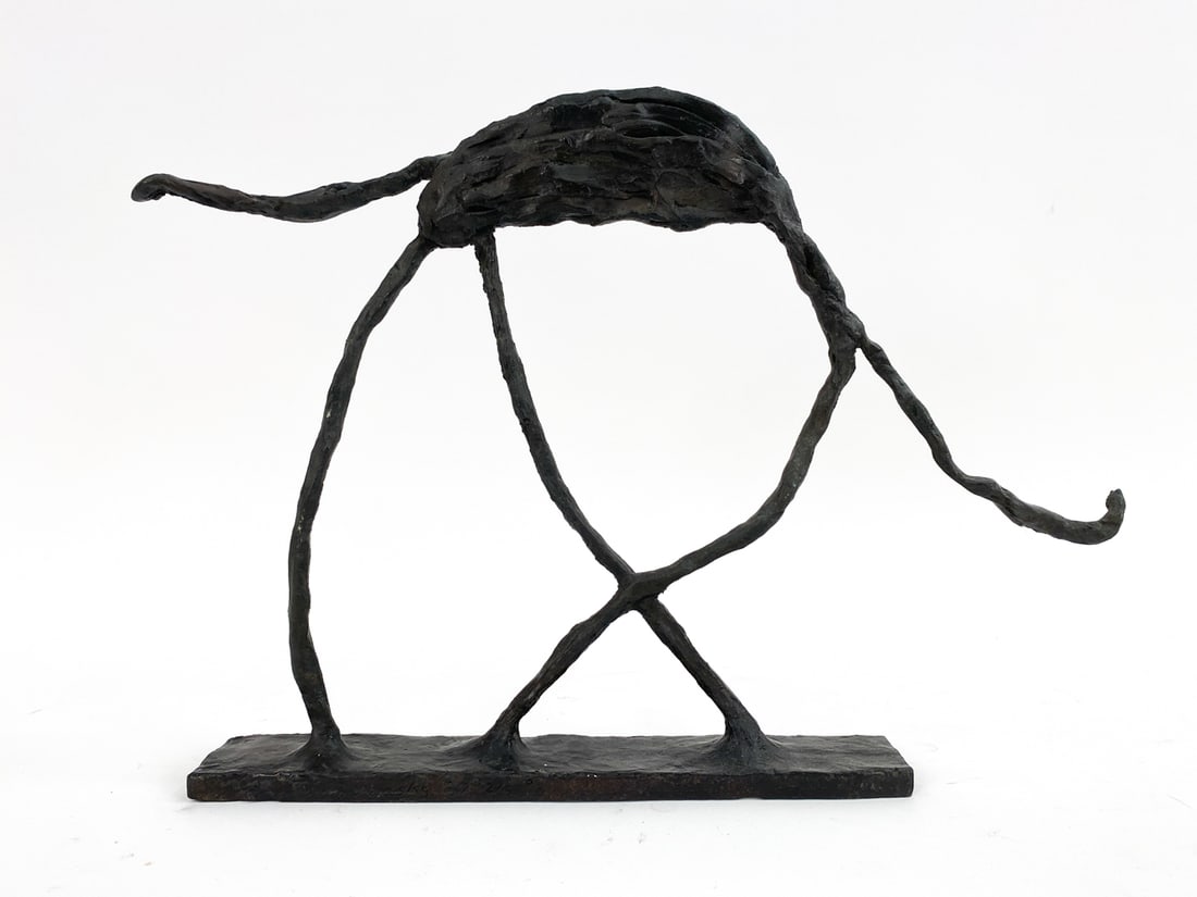 V. DUBASKY ABSTRACT BRONZE