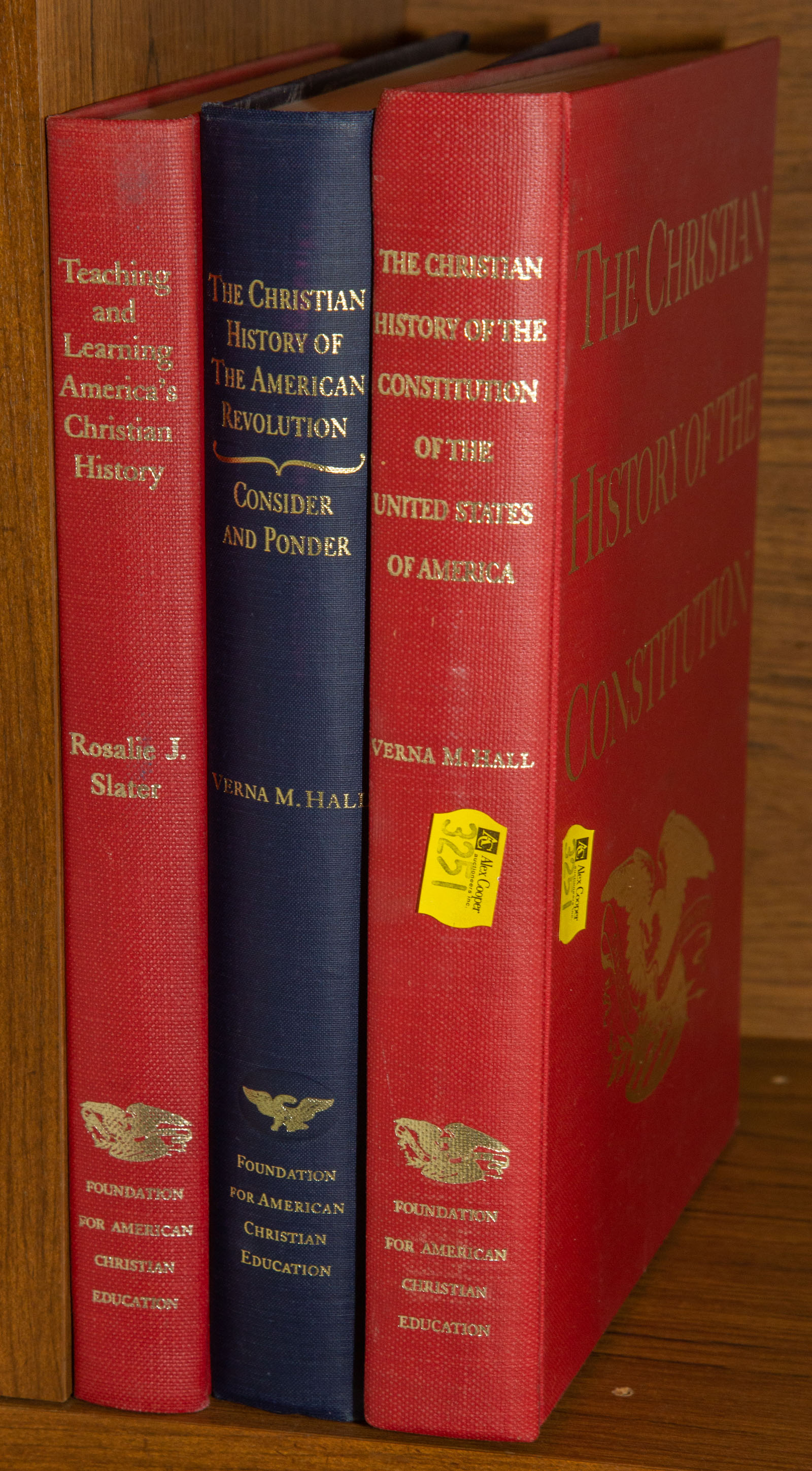 V. HALL: THREE TITLES ON