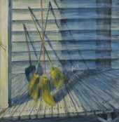 V. JAMES OIL PAINTING PORCH WI