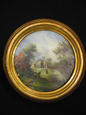 V. Olsen Miniature Painting on