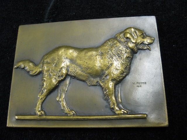 V. Peter Bronze Dog Medal St.