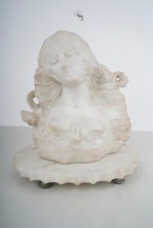 V. POCHINI: "WOMAN WITH VEIL"c