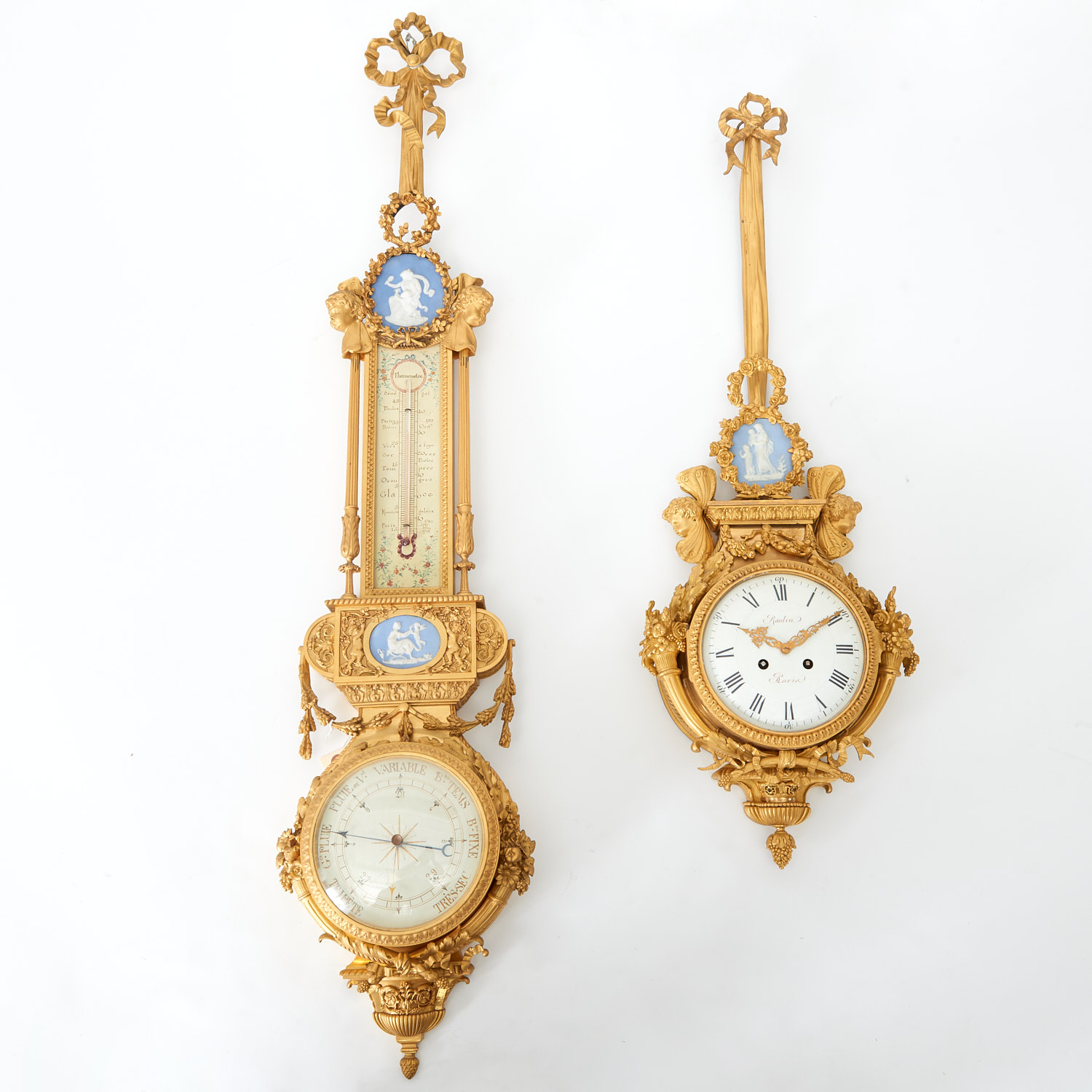 V. RAULIN, PARIS GILT BRONZE