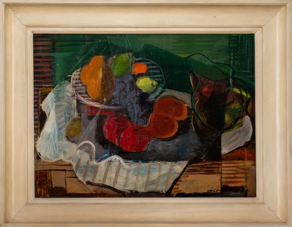 VACLAV VYTLACIL "STILL LIFE" OIL ON