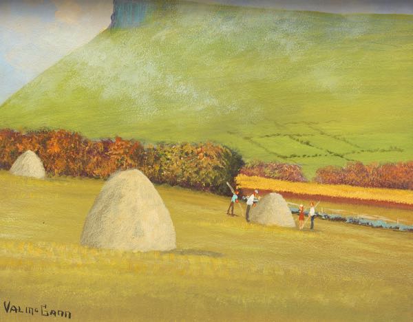 VAL MCGANN (IRISH/AMERICAN, 1928