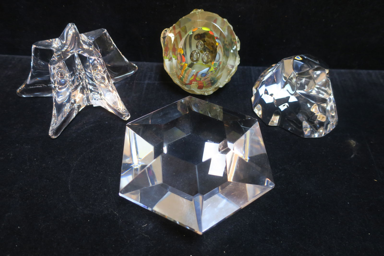 VAL ST LAMBERT AND BECKER ART GLASS