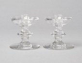 VAL ST. LAMBERT CANDLESTICKSA