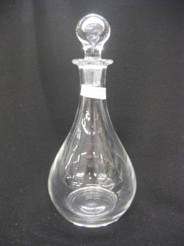 Val St. Lambert Crystal Decanter