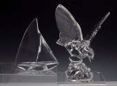 VAL ST. LAMBERT CRYSTAL EAGLE