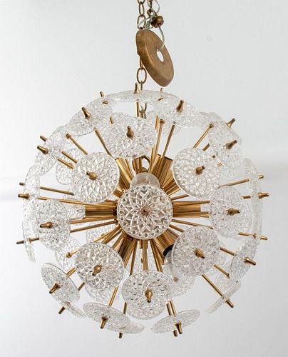 VAL ST. LAMBERT CRYSTAL SPUTNIK
