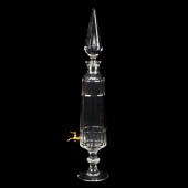 VAL ST. LAMBERT CUT GLASS DECA