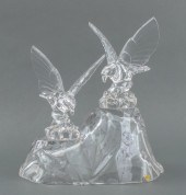 VAL ST. LAMBERT LARGE CRYSTAL