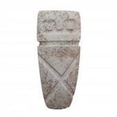 VALDIVIA CARVED LIMESTONE FIGU