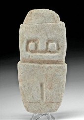 VALDIVIAN STONE IDOL ABSTRACT