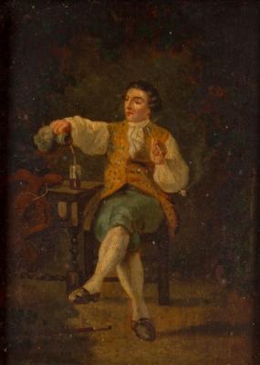 Valentin/Interior Scene/with seated