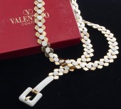 VALENTINO COUTURE GOLD-TONE AN