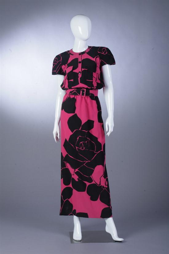 VALENTINO DINNER DRESS 1980s;