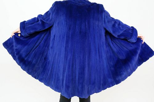 VALENTINO FURS COBALT BLUE