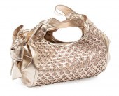 VALENTINO GARAVANI GOLD LEATHE