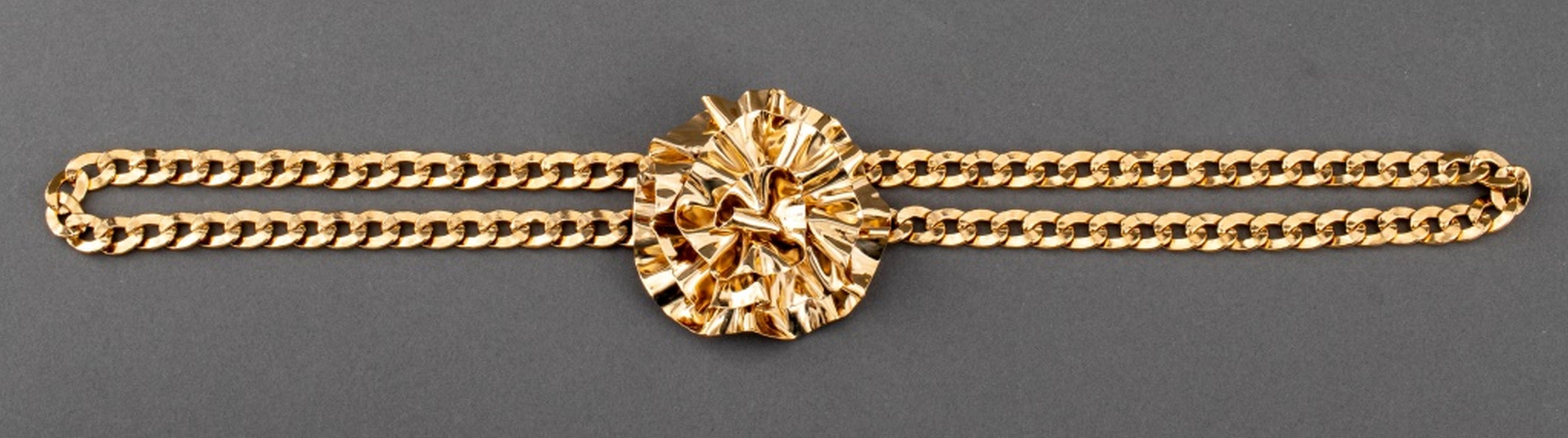 VALENTINO GOLD-TONE METAL CHAIN