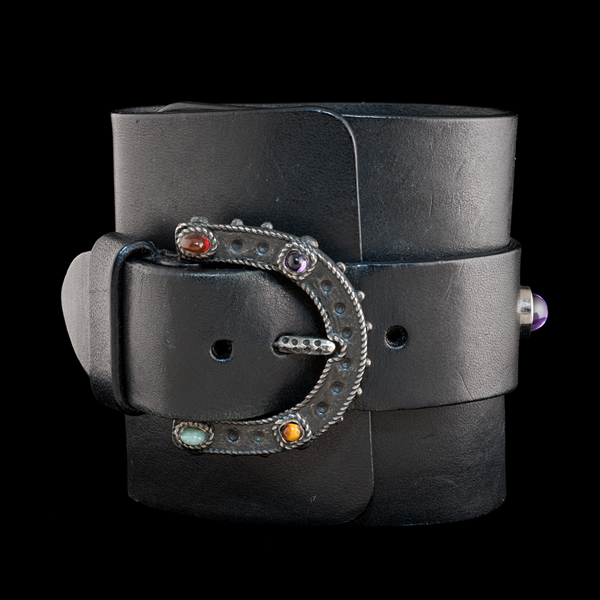 Valentino Leather Cuff Vintage