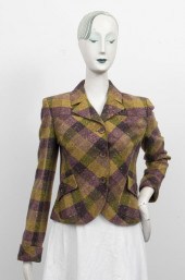 VALENTINO MULTICOLOR PLAID WOO