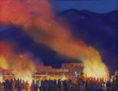 VALERIE GRAVES (20TH C.) OIL P