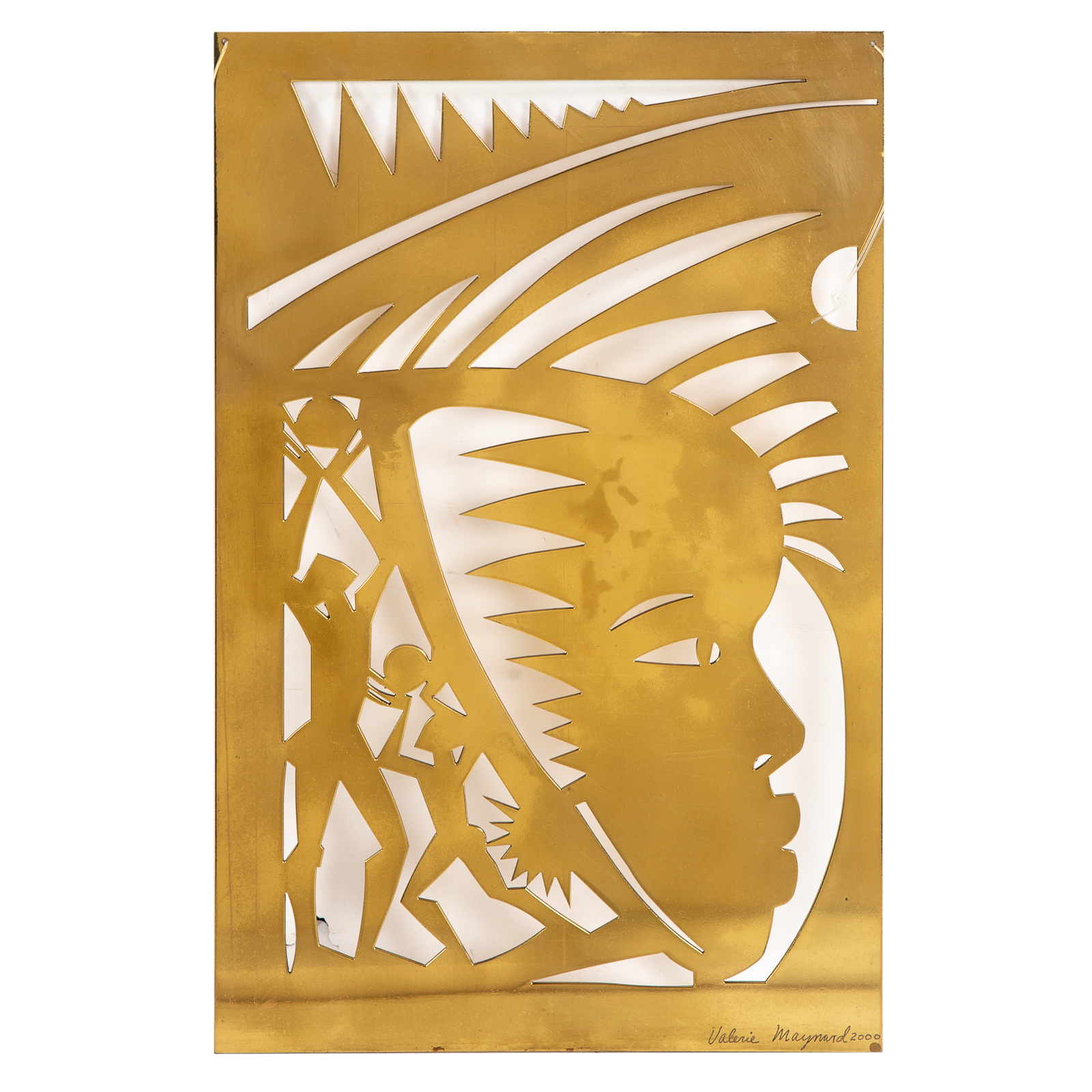 VALERIE MAYNARD. UNTITLED, BRASS
